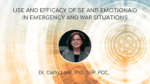 Use and Efficacy of SE and EmotionAid in Emergency and War Situations - Cathy Lawi, PhD, PCC