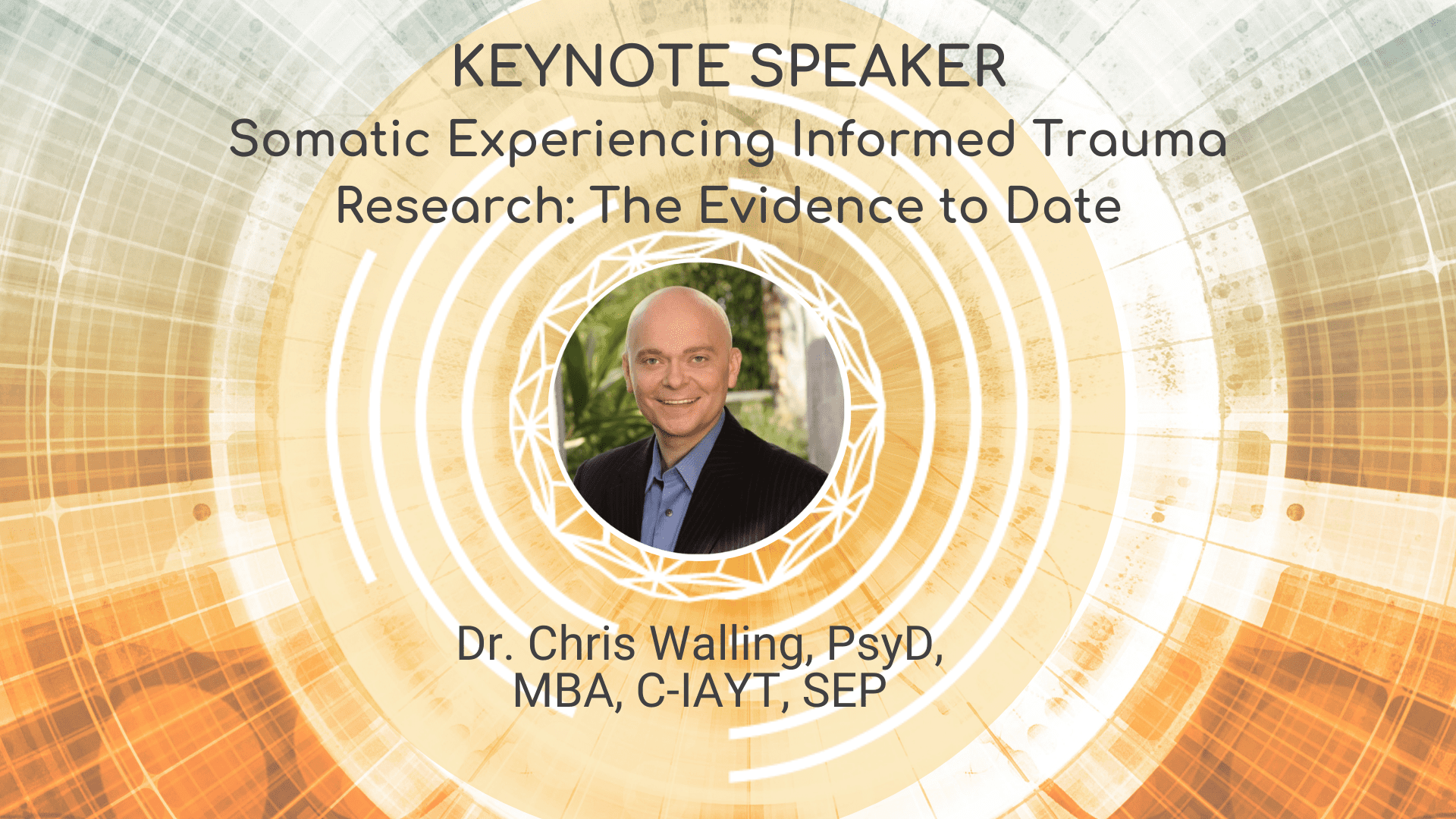 Somatic Experiencing Informed Trauma Research: The Evidence to Date – Dr. Chris Walling, PsyD, MBA, C-IAYT, SEP