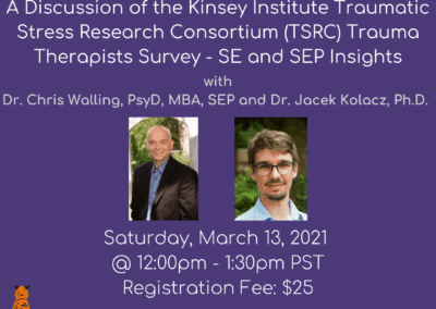 SE™ Trauma Institute Research Committee Presents an SE Research Salon